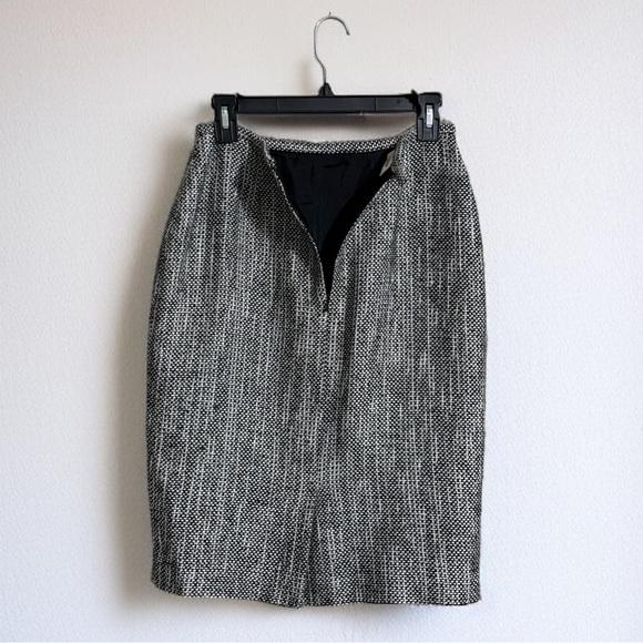 Talbots Black and White Pencil Skirt - Picture 4 of 5